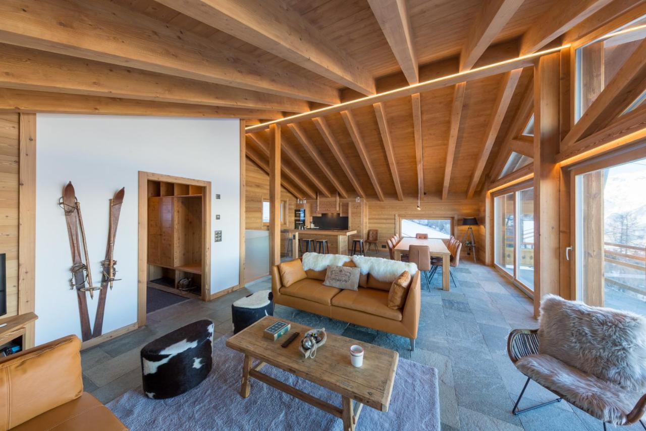 Oak Tree Chalet - On The Ski Slope - Luxury! Nendaz Ngoại thất bức ảnh
