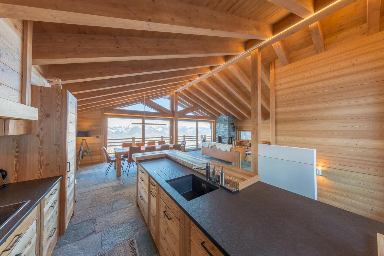Oak Tree Chalet - On The Ski Slope - Luxury! Nendaz Ngoại thất bức ảnh