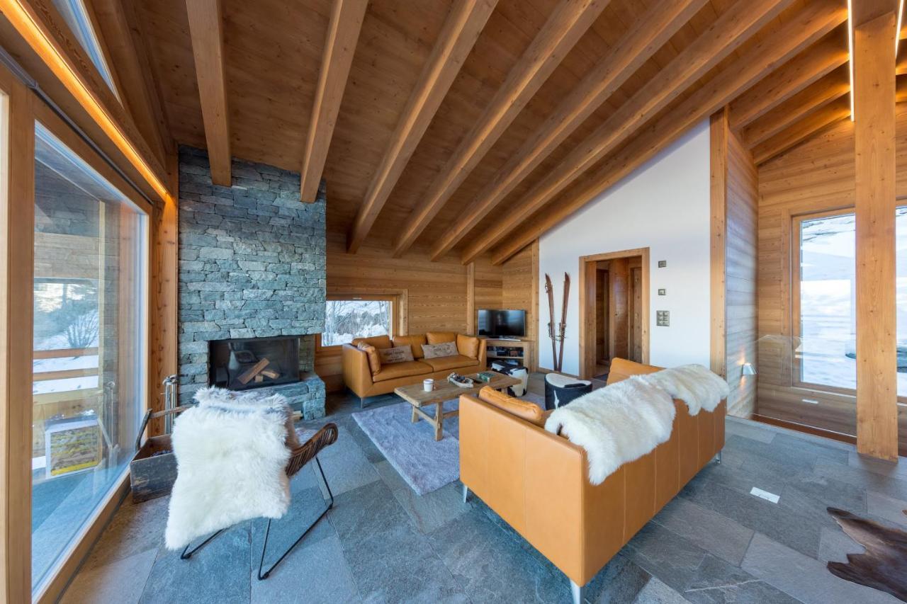 Oak Tree Chalet - On The Ski Slope - Luxury! Nendaz Ngoại thất bức ảnh