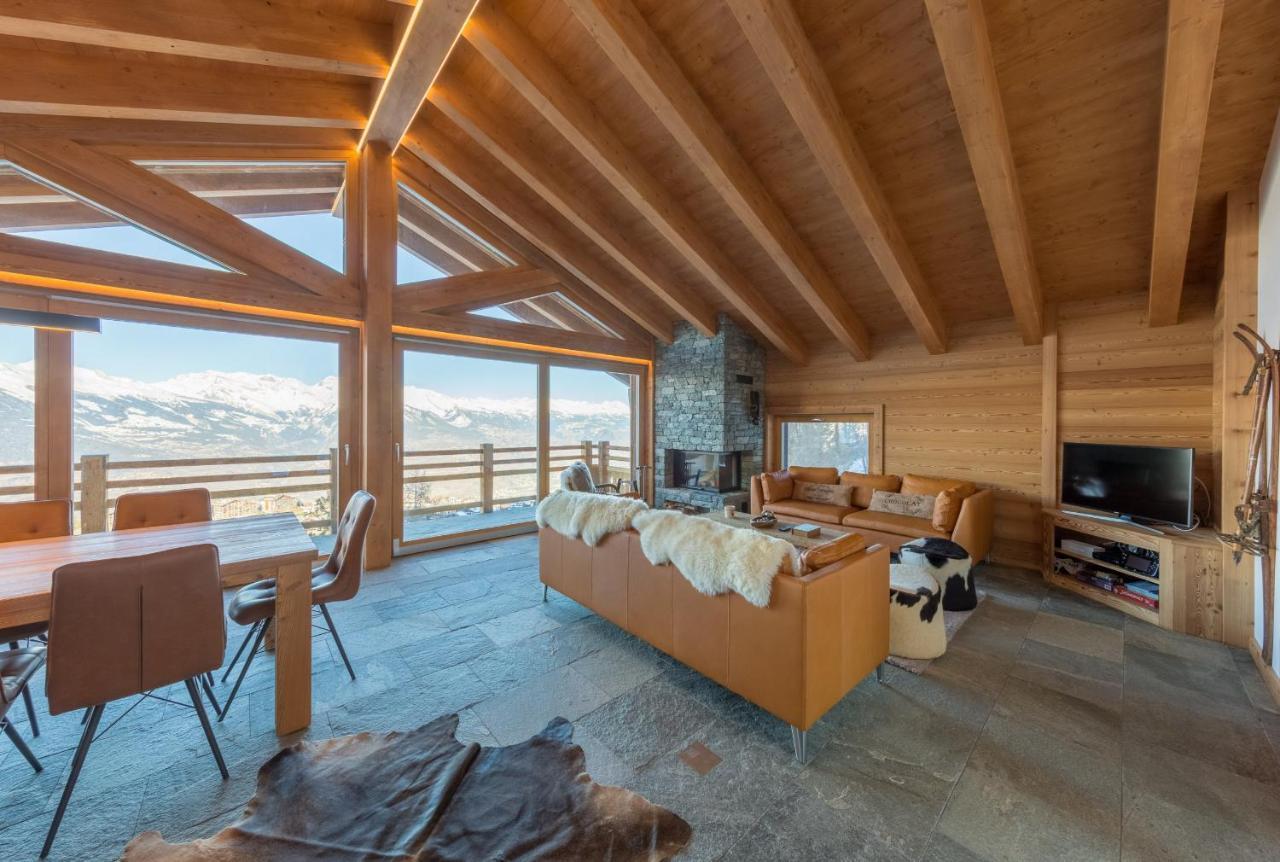 Oak Tree Chalet - On The Ski Slope - Luxury! Nendaz Ngoại thất bức ảnh