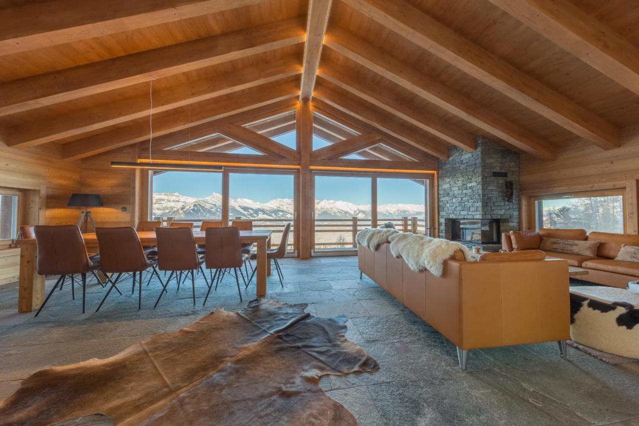 Oak Tree Chalet - On The Ski Slope - Luxury! Nendaz Ngoại thất bức ảnh